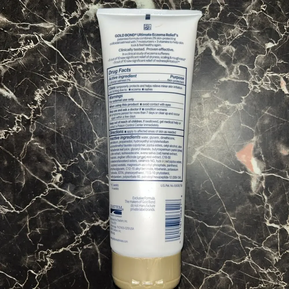 New Gold Bond Eczema Relief‎ Unscented Hand & Body Lotion (8oz)